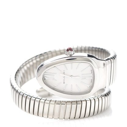 Bulgari Stainless Steel 35mm Serpenti Tubogas Quartz Watch 2 of 4
