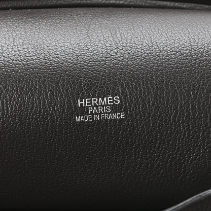 Hermes Taurillon Clemence Jypsiere 37 Chocolate 6 of 10