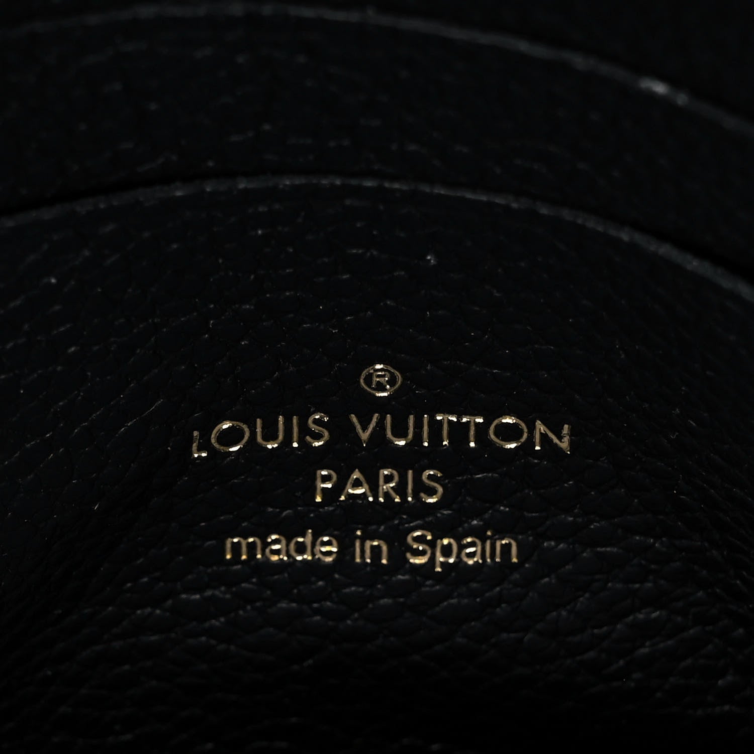 Louis Vuitton Empreinte Double Zip Pochette Black 7 of 10