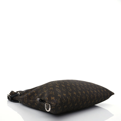 Louis Vuitton Monogram Canvas Pleated Explorer Bag MM 4 of 8