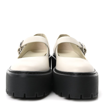 Hermes Calfskin Hoxton Oxford 38 Beige Glaise 3 of 10