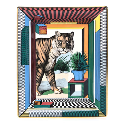 Hermes Porcelain Grand Theatre Nouveau Change Tray 1 of 7