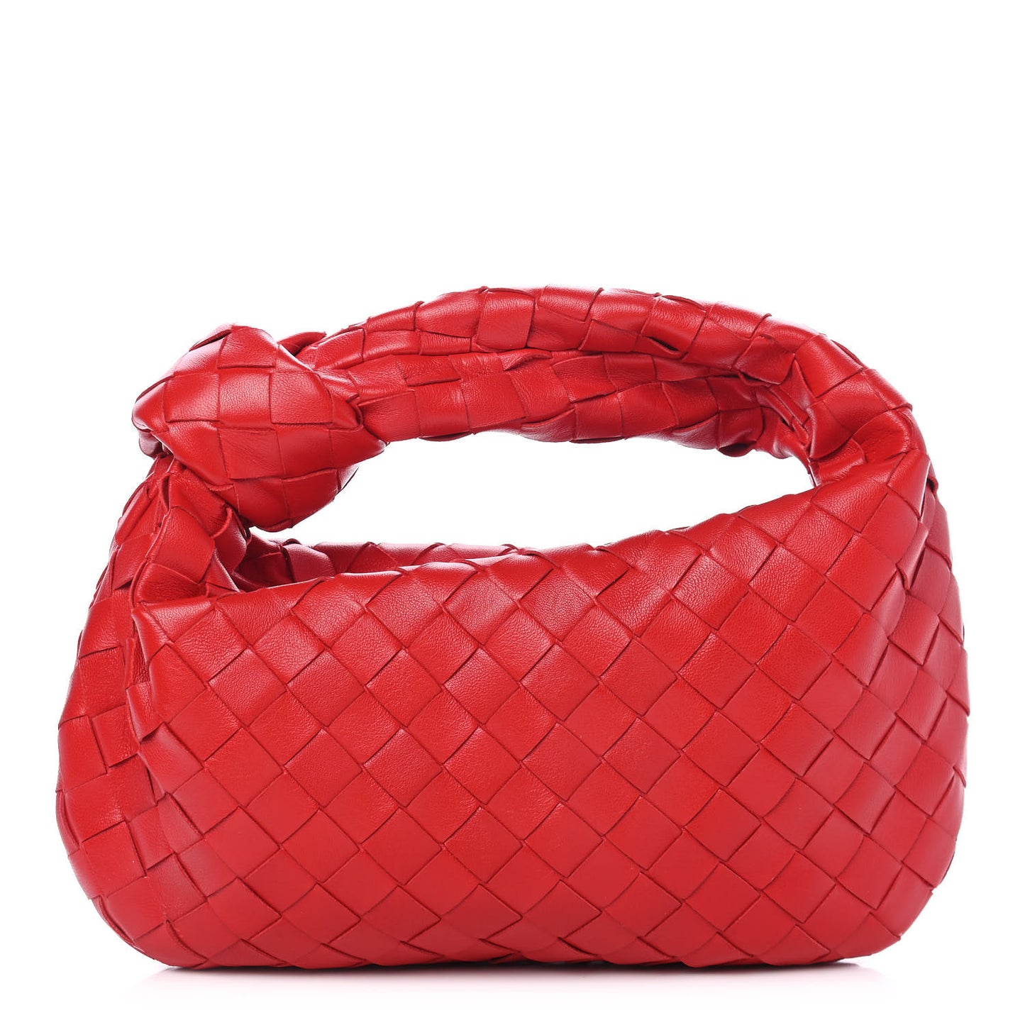Nappa Intrecciato Mini Jodie Red