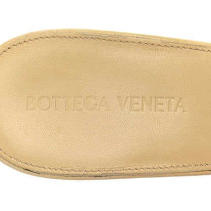 Bottega Veneta Nappa Maxi Intrecciato Lido Mule Sandals 39 Cane Sugar 7 of 7