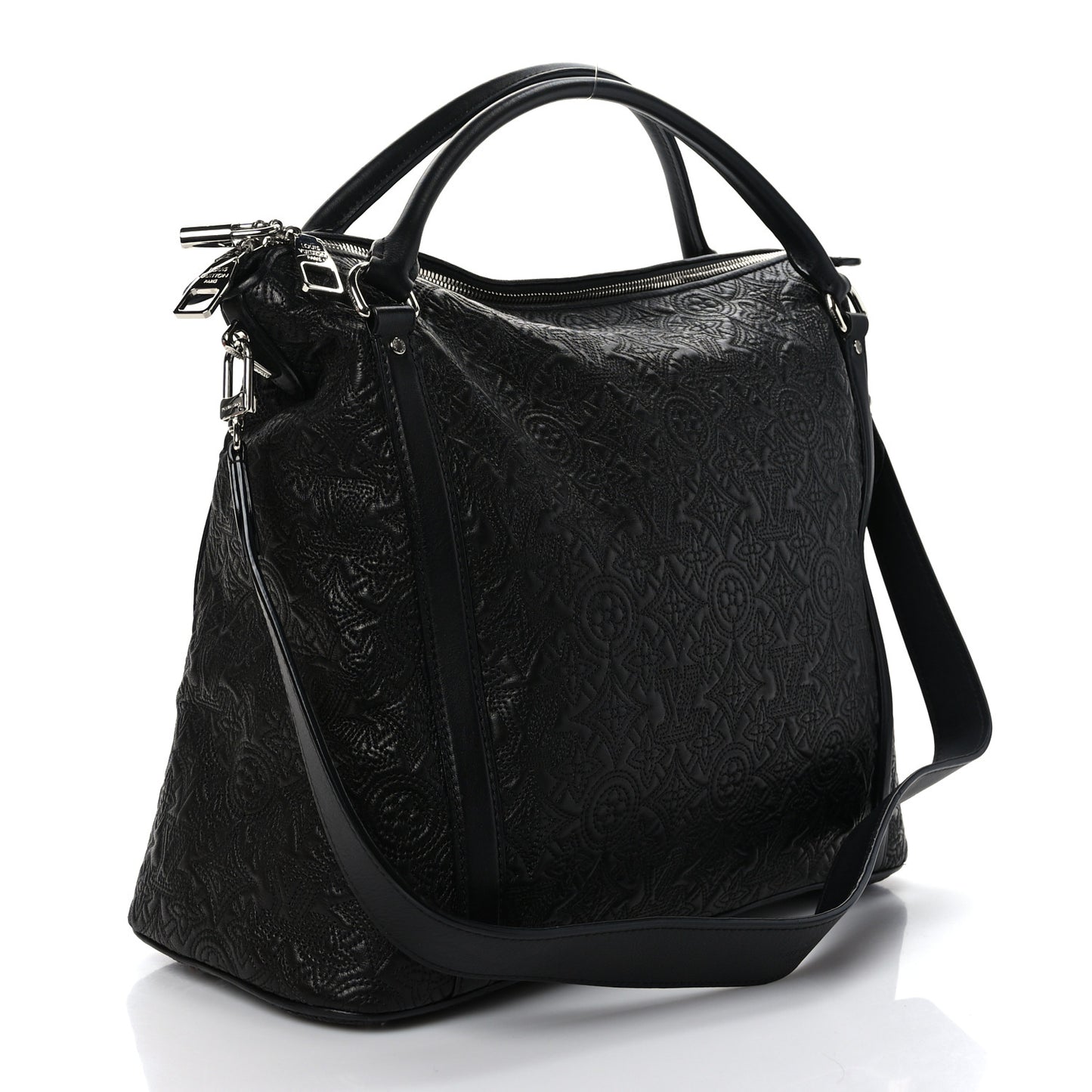 Monogram Lambskin Antheia IXIA MM Black
