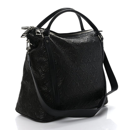 Louis Vuitton Monogram Lambskin Antheia IXIA MM Black 3 of 8