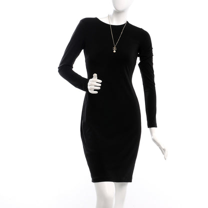 Chanel Enamel CC Baroque Pearl Drop Necklace Black Gold 2 of 7