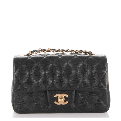Chanel Caviar Quilted Mini Rectangular Flap Black 1 of 7