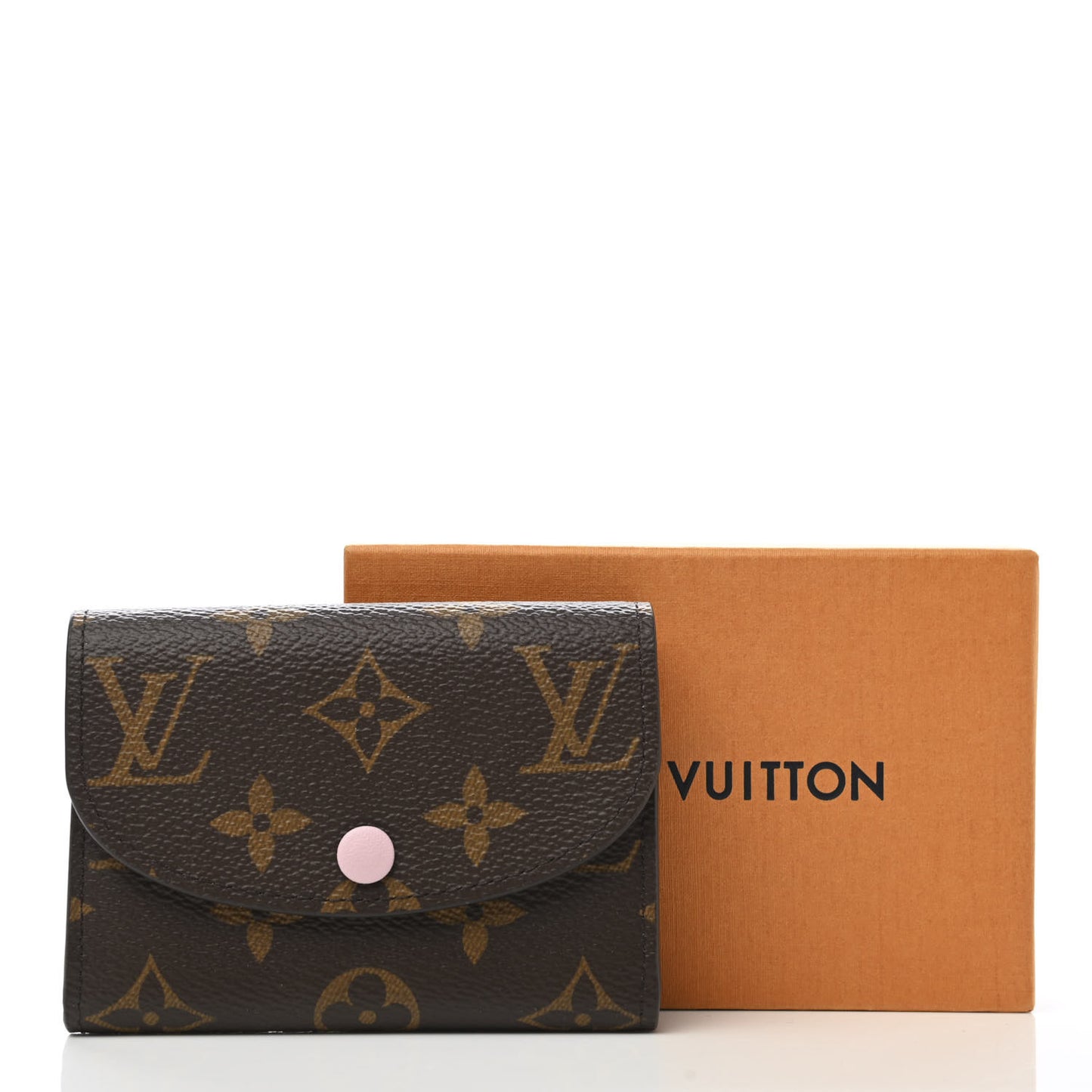 Monogram Rosalie Coin Purse Rose Ballerine