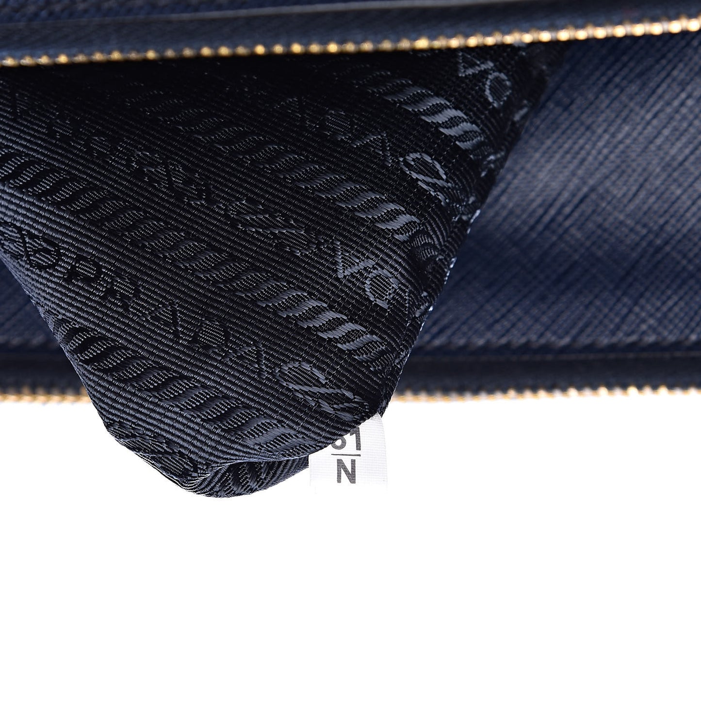 Saffiano Large Galleria Double Zip Tote Baltico