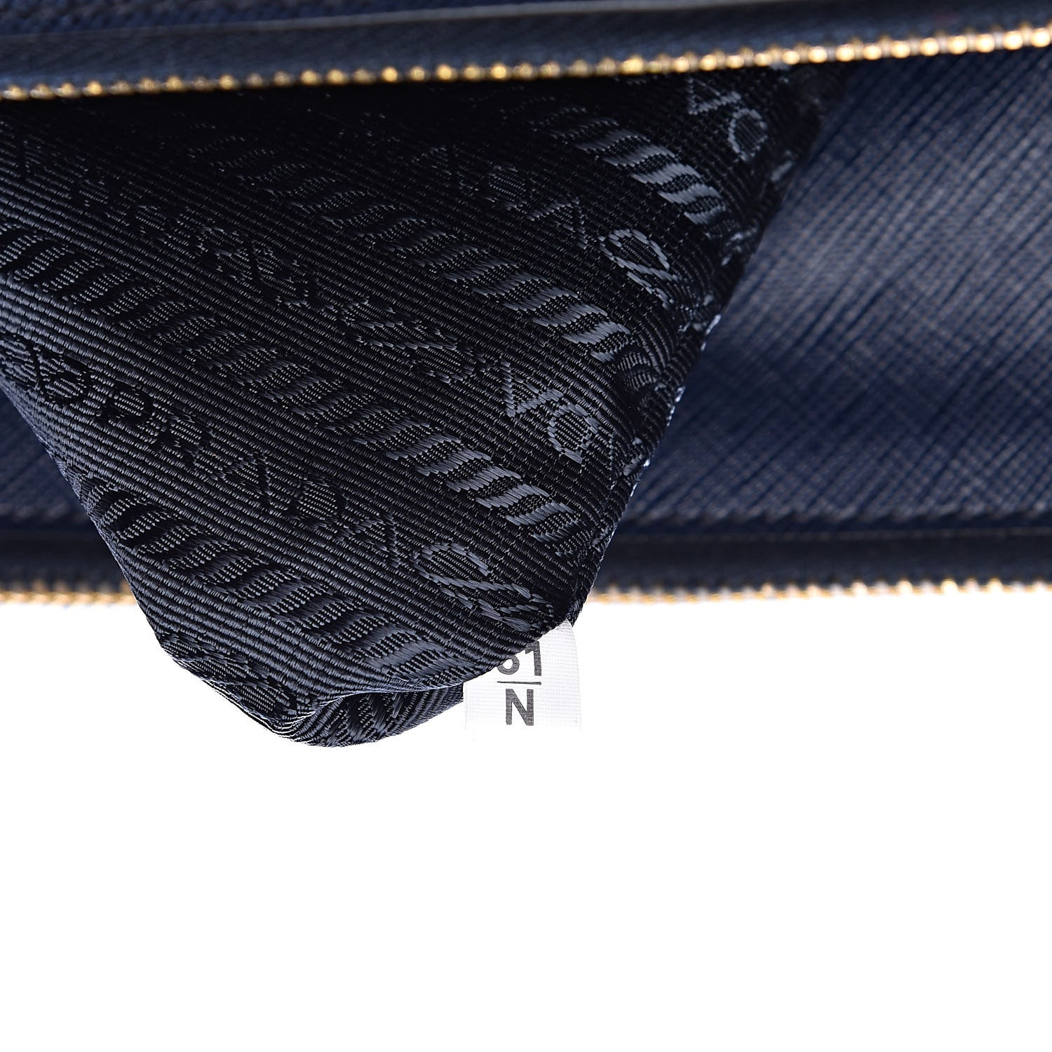 Prada Saffiano Large Galleria Double Zip Tote Baltico 8 of 12