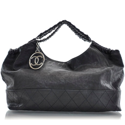 Chanel Calfskin Coco Cabas Black 1 of 9