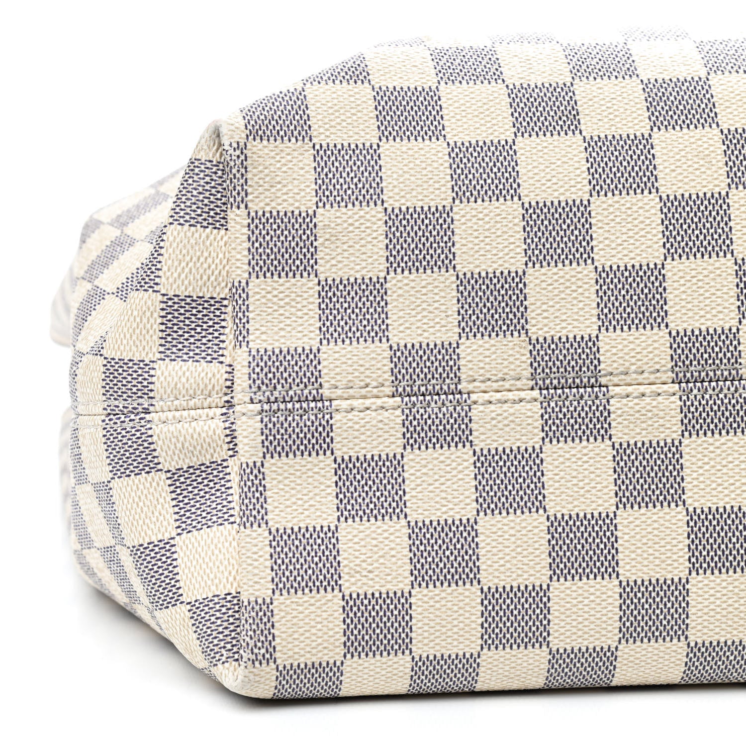Louis Vuitton Damier Azur Graceful MM Rose Ballerine 6 of 11