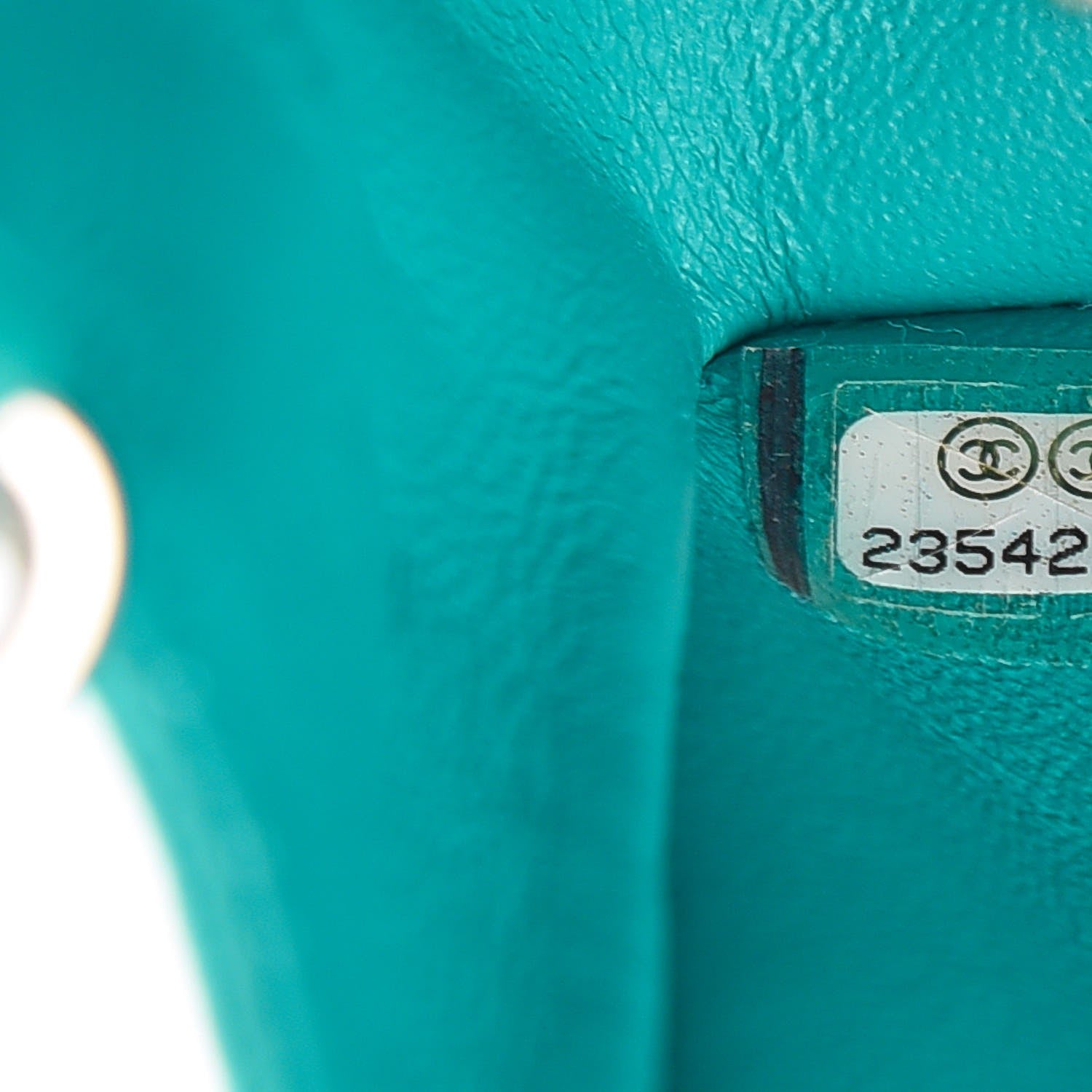 Chanel Caviar Quilted Mini Rectangular Flap Turquoise 7 of 8