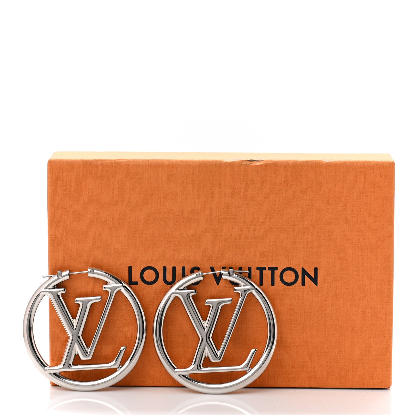 Palladium Louise Hoop Earrings Silver
