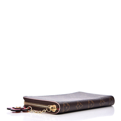 Louis Vuitton Monogram Blooming Flowers Clemence Wallet 3 of 6