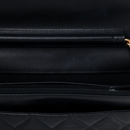 Chanel Aged Calfskin Quilted Lucky Charms Casino 2.55 Reissue Wallet On Chain WOC Black 8 of 11