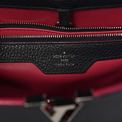 Louis Vuitton Taurillon Capucines MM Cobalt 6 of 10