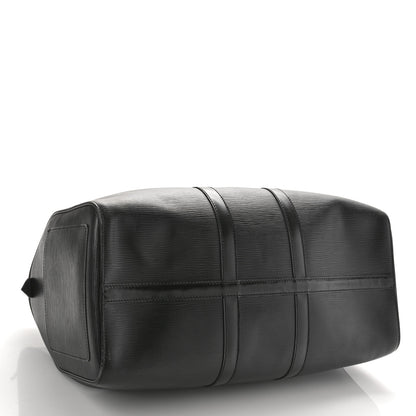 Louis Vuitton Epi Keepall 45 Black 3 of 10