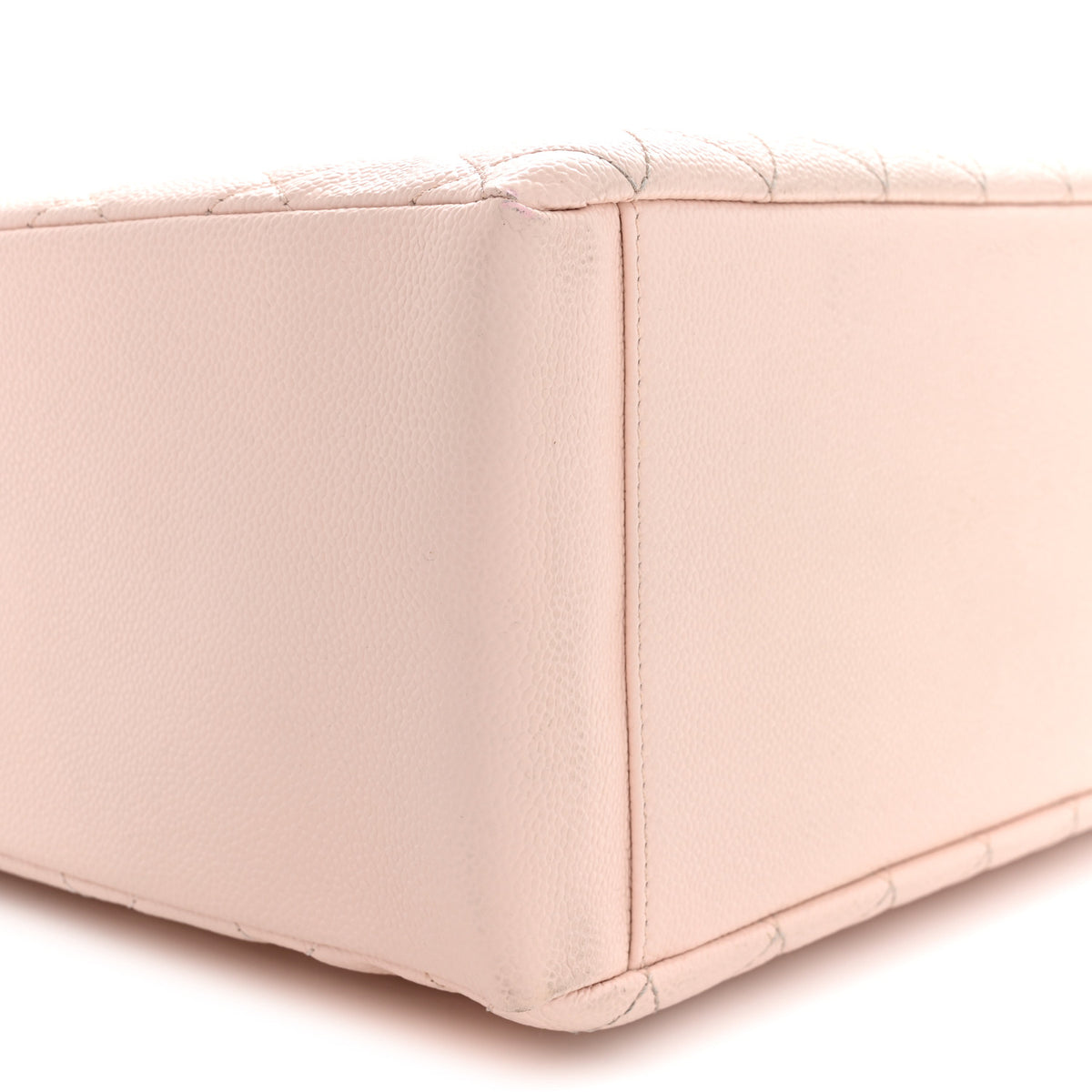 Chanel Caviar Quilted Grand Shopping Tote GST Light Pink 9 of 13