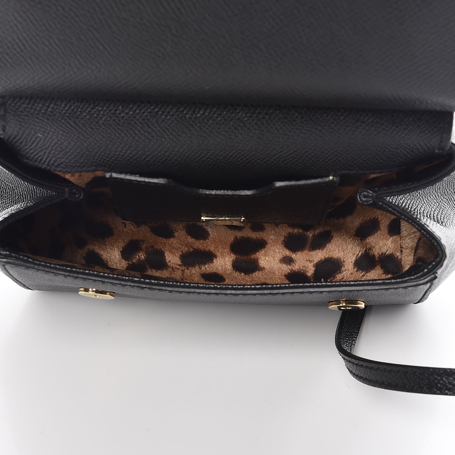 Dolce & Gabbana Dauphine Mini Miss Sicily Satchel Black 8 of 9