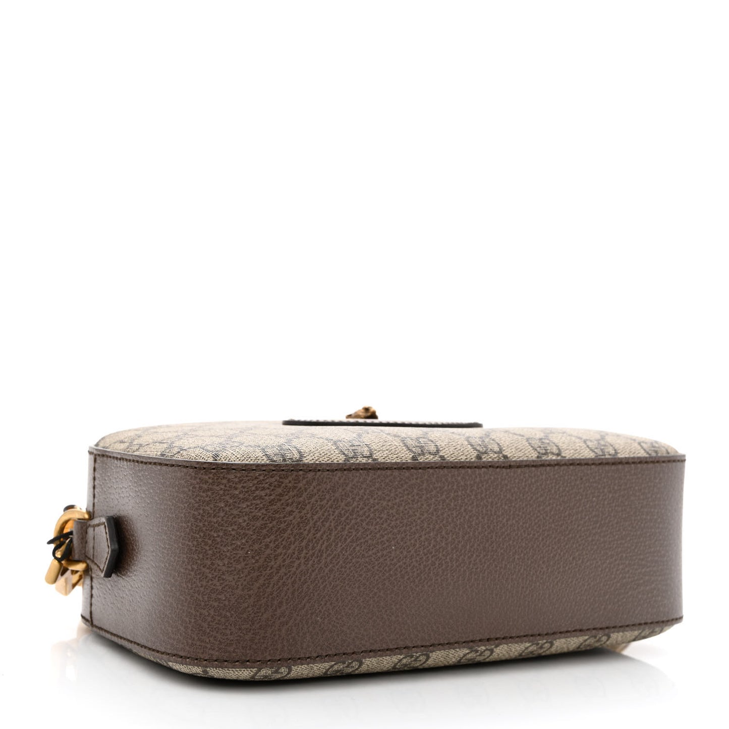 GG Supreme Monogram Web Neo Vintage Shoulder Bag Beige New Acero Crop