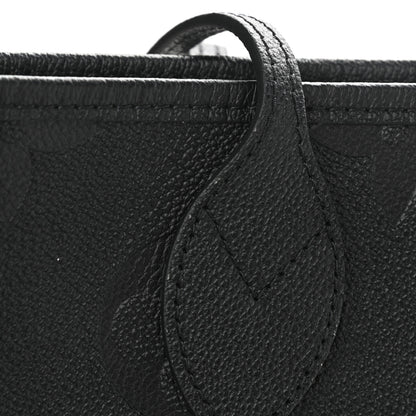 Louis Vuitton Empreinte Monogram Giant Neverfull MM Black 13 of 13