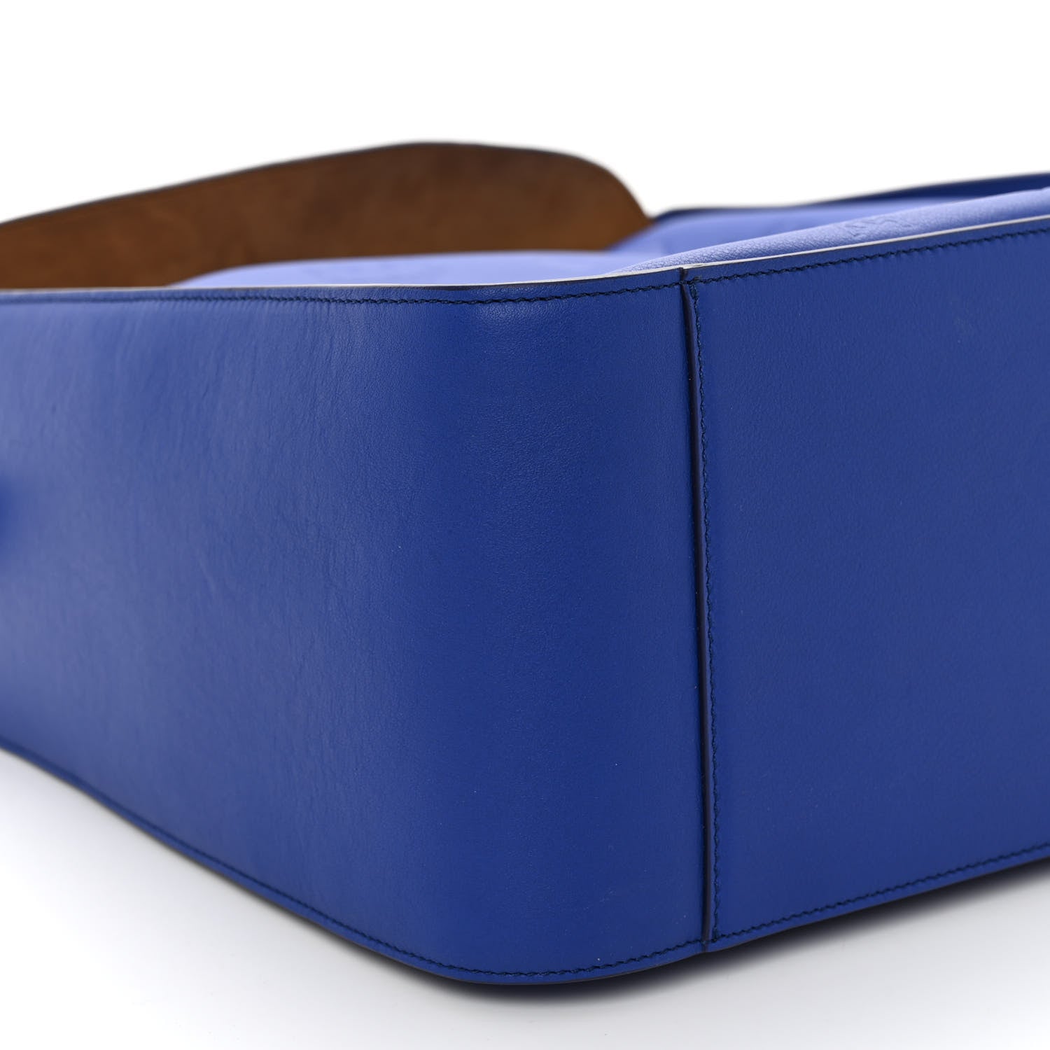 MCM Calfskin Ottomar Monogram Large Aren Flap Hobo Sodalite Blue 7 of 8