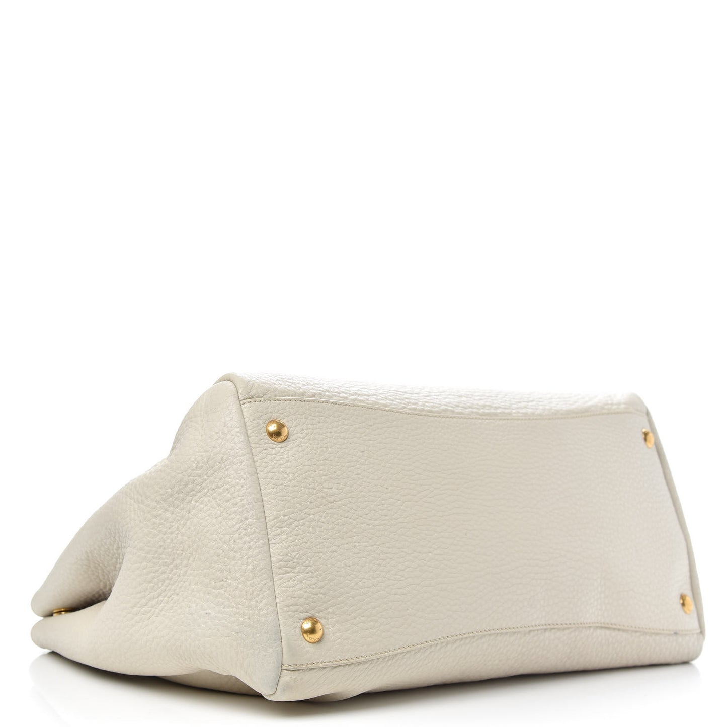 Vitello Daino Shopping Satchel Pomice