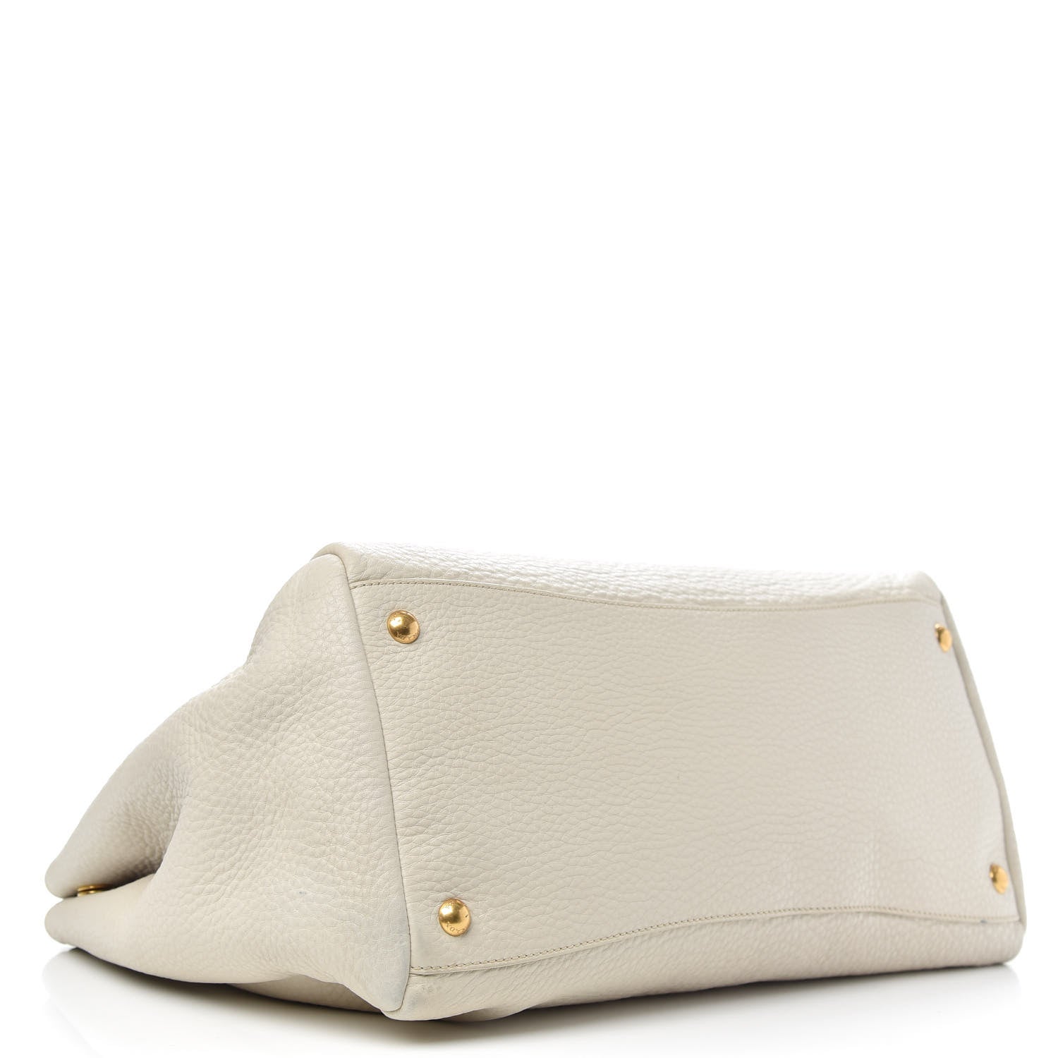 Prada Vitello Daino Shopping Satchel Pomice 4 of 9