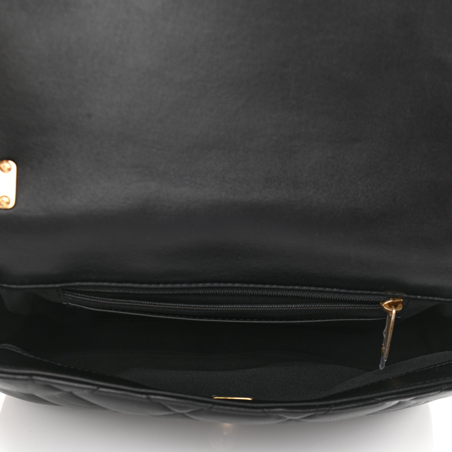 Chanel Lambskin Quilted Large CC Funky Town Flap Black 5 of 10