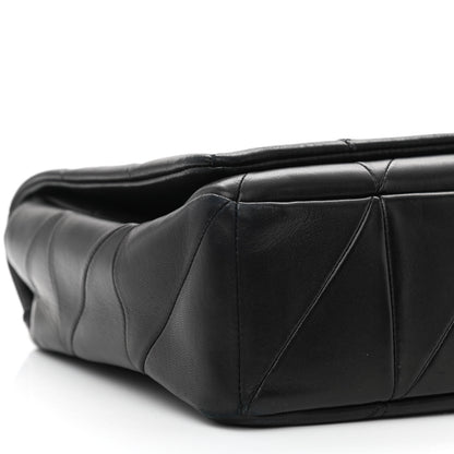 Saint Laurent Lambskin Patchwork Monogram Large Jamie Black 9 of 10