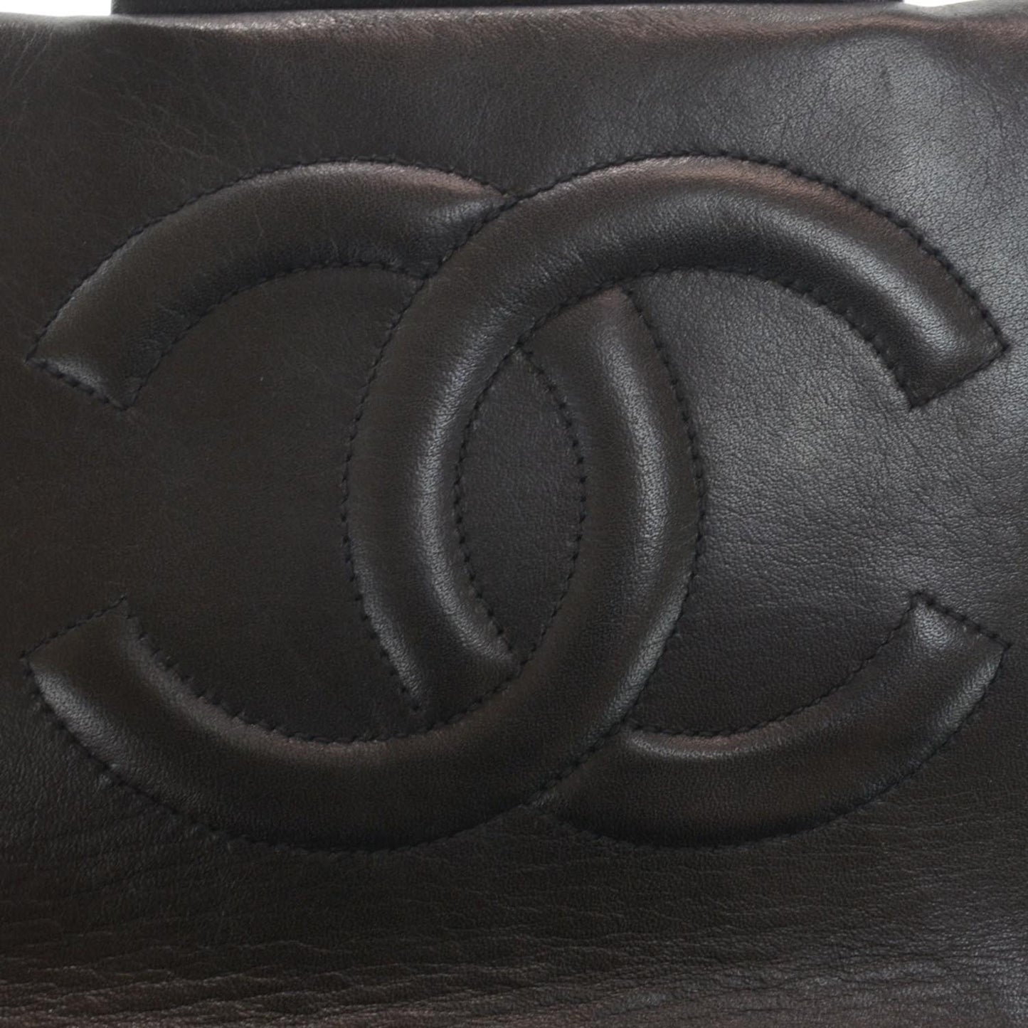 Lambskin XL Jumbo Flap Black