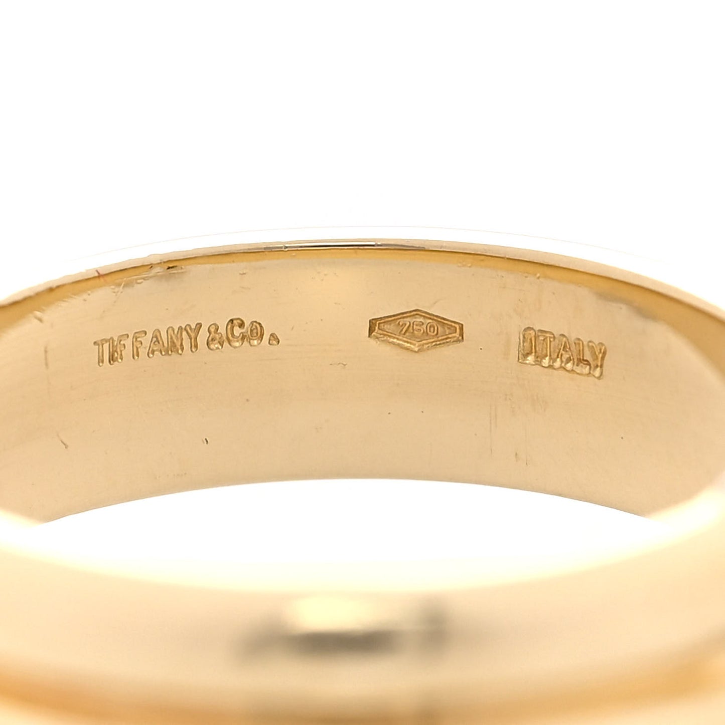 18K Yellow White Gold Diamond Signature X Ring 50 5.5