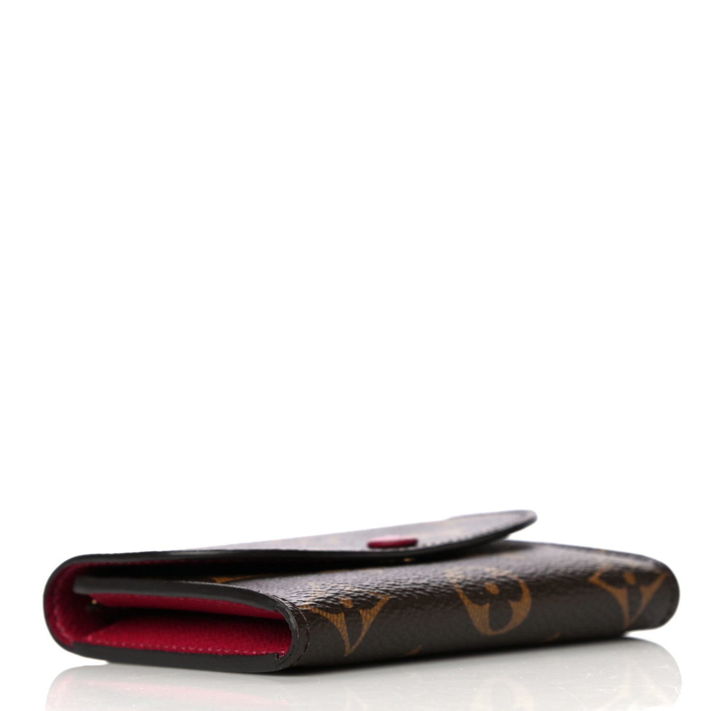 Monogram Rosalie Coin Purse Fuchsia