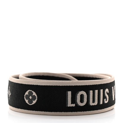 Louis Vuitton Jacquard Diane Shoulder Strap Black Ivory 2 of 4