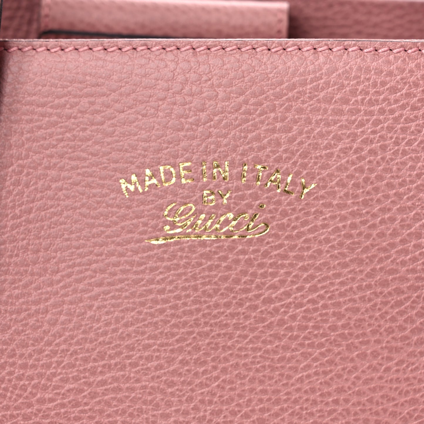 Dollar Calfskin Small Swing Tote Soft Pink