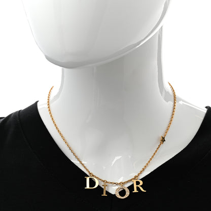 Christian Dior Crystal Dio(r)evolution Necklace Gold 2 of 7