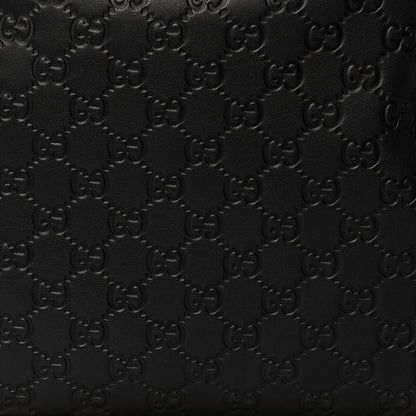 Gucci Guccissima Signature Large Linea A Hobo Black 9 of 11