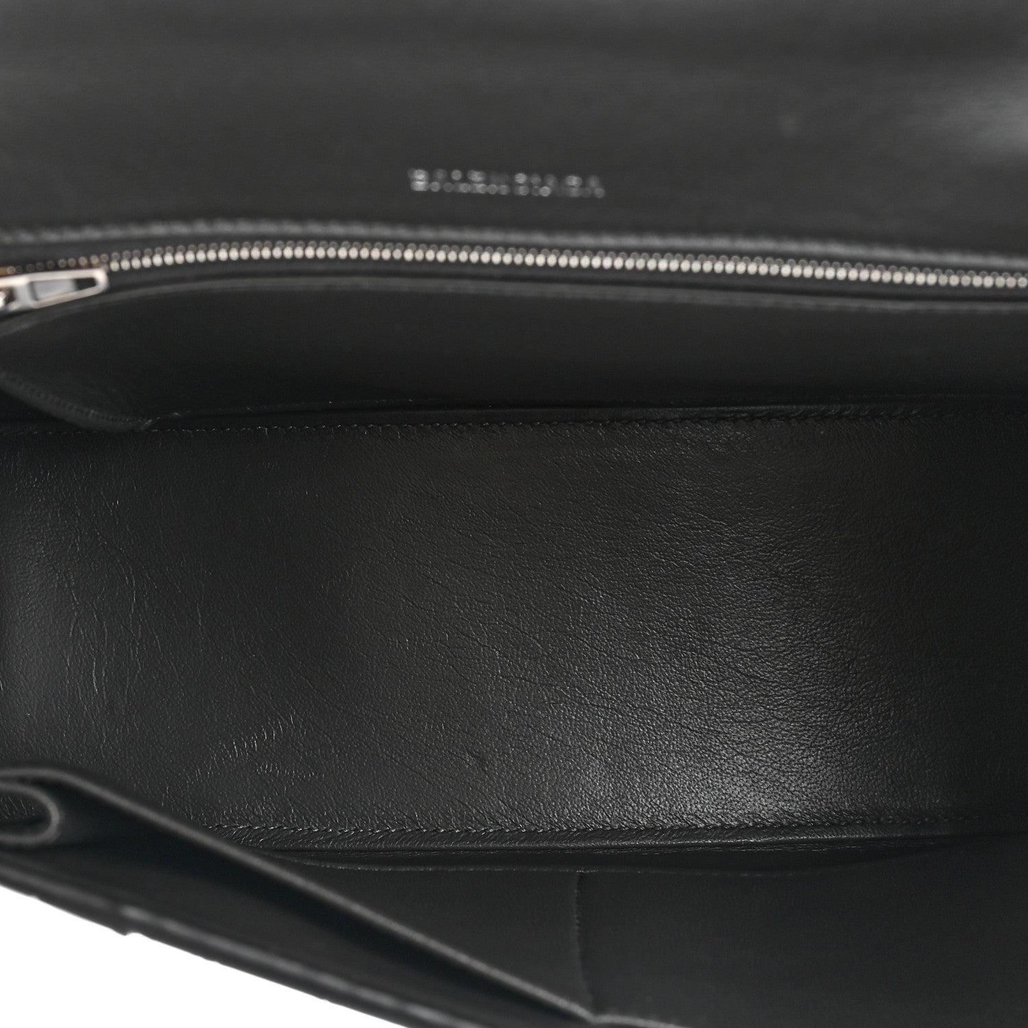 Balenciaga Shiny Calfskin Crocodile Embossed Medium Hourglass Top Handle Bag Dark Grey 5 of 11