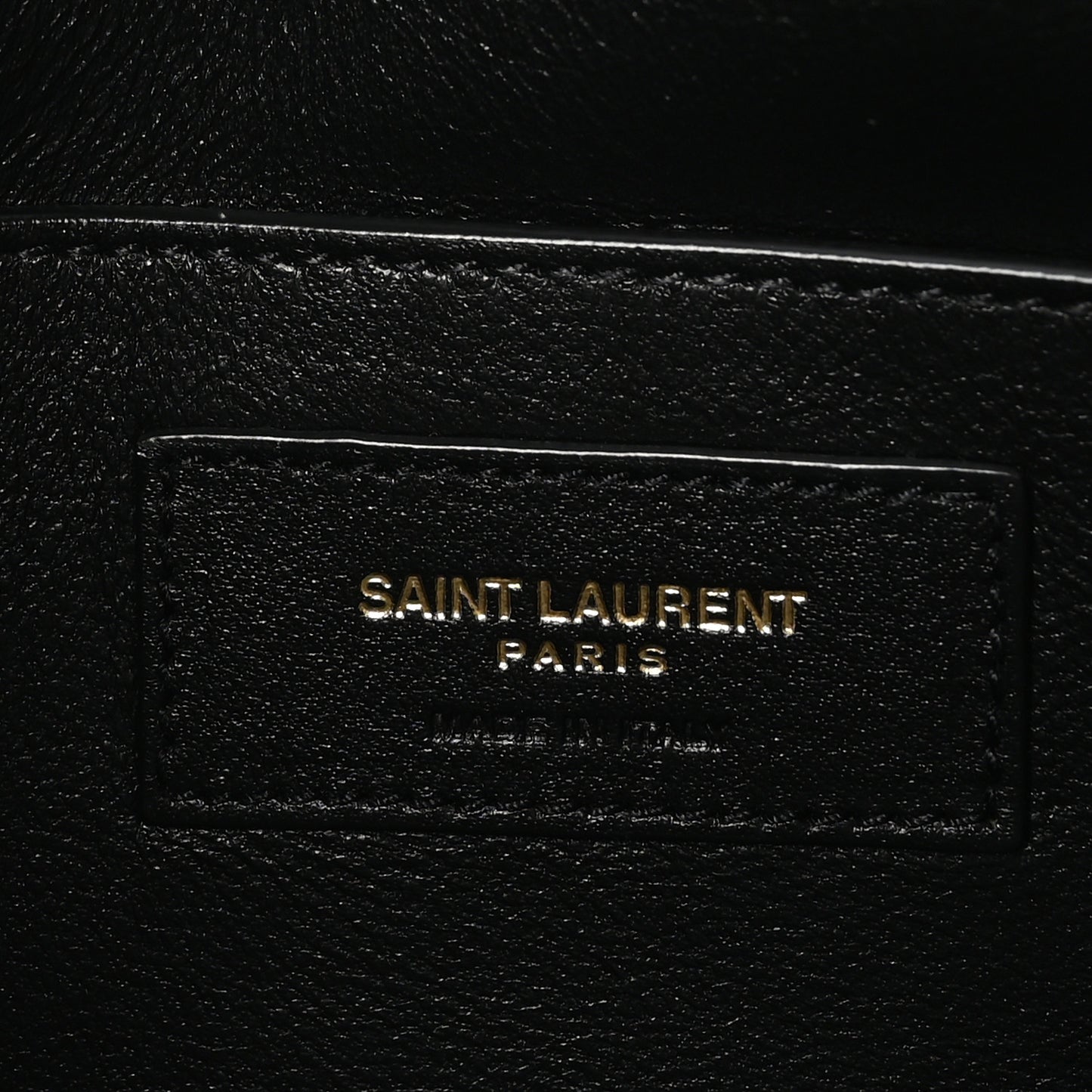 Lambskin Quilted Monogram Medium Solferino Satchel Black