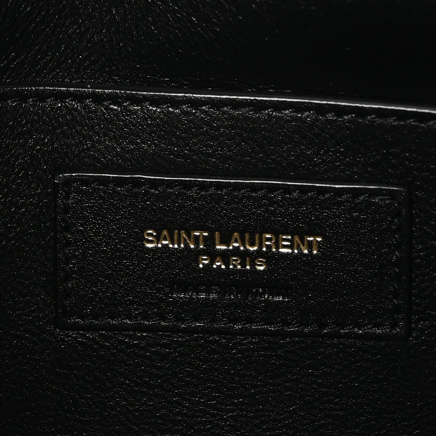 Saint Laurent Lambskin Quilted Monogram Medium Solferino Satchel Black 7 of 12