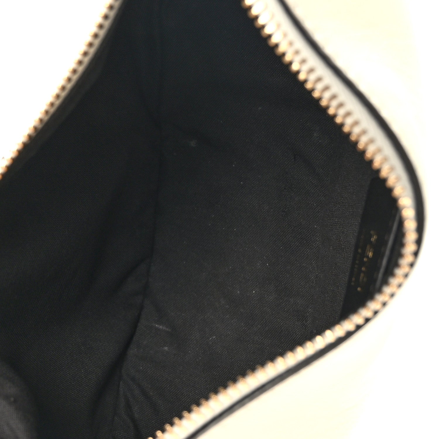 Fendi Vitello Grace Matte Mini Fendigraphy Hobo Bag White Ice 5 of 9