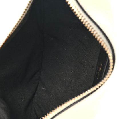 Fendi Vitello Grace Matte Mini Fendigraphy Hobo Bag White Ice 5 of 9