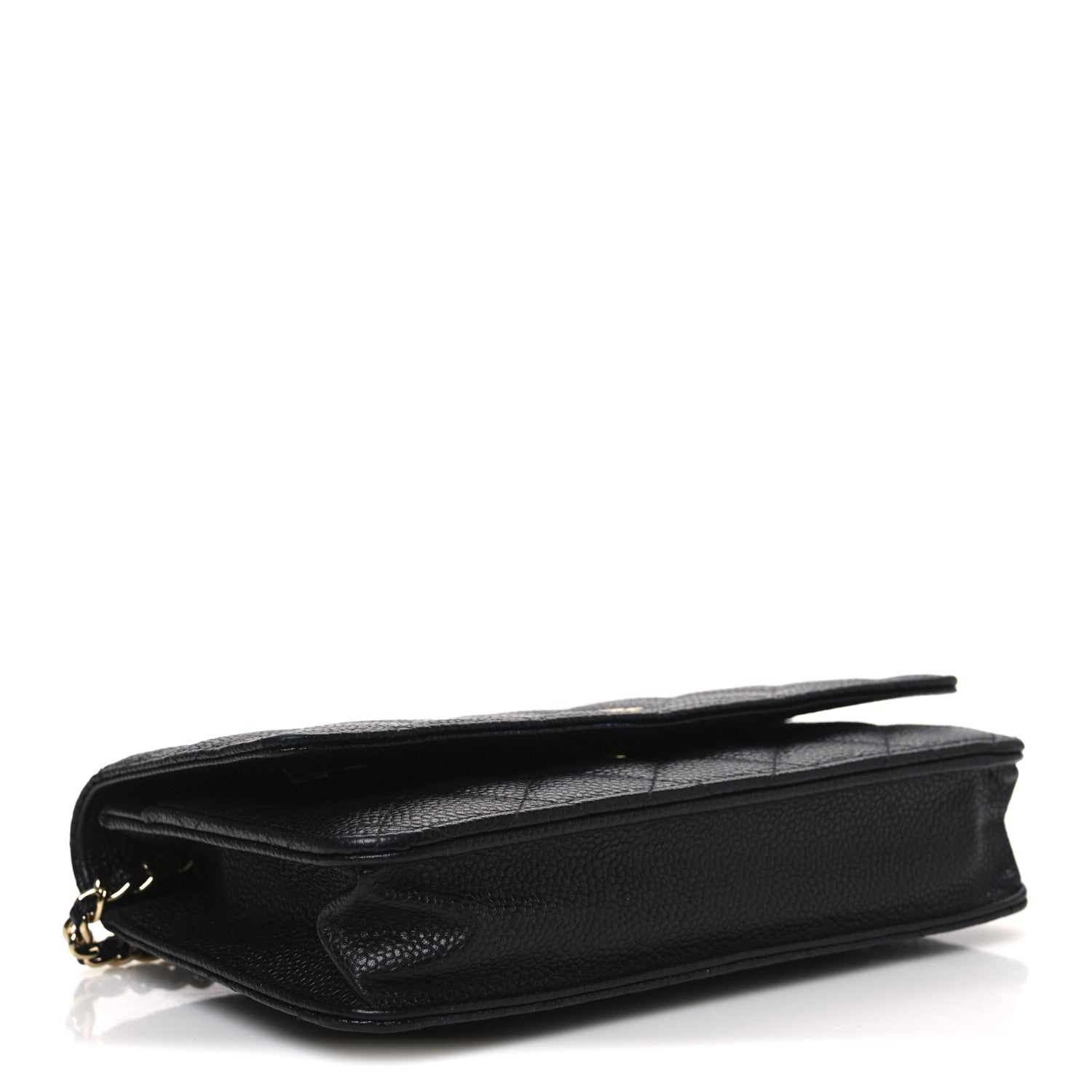 Chanel Caviar Quilted Wallet on Chain WOC Black 4 of 12