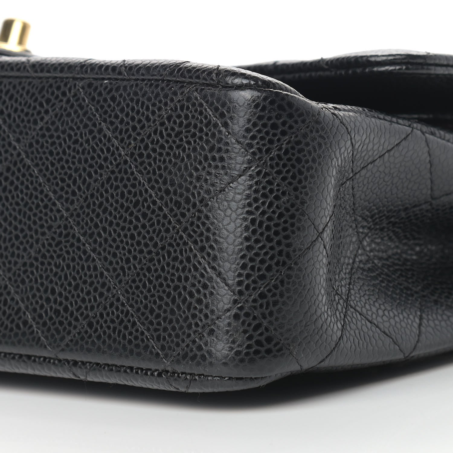 Chanel Caviar Quilted Medium Double Flap Black 9 of 15