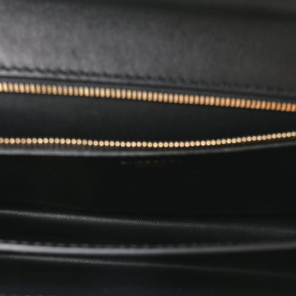 Burberry Calfskin Medium TB Bag Black 8 of 17