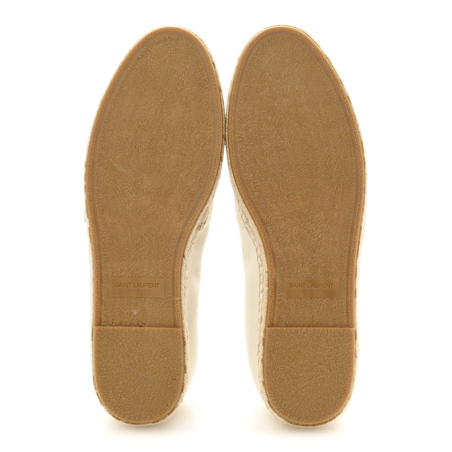 Canvas Mens Elba Light Logo Embroidered Espadrilles 43 Panna