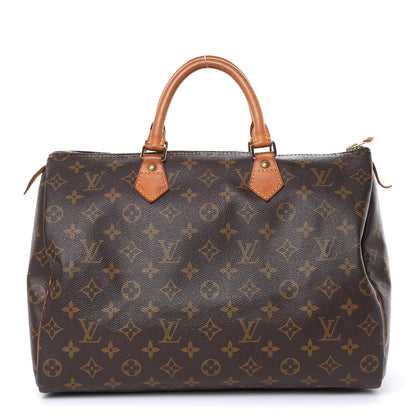 Louis Vuitton Monogram Speedy 35 1 of 14