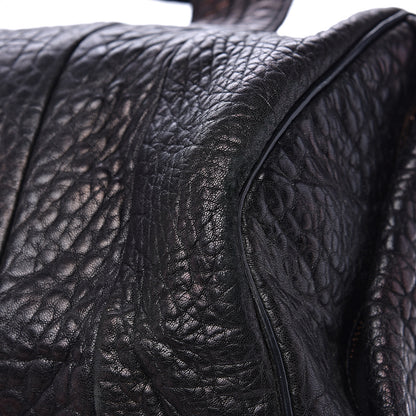 Alexander Wang Pebbled Lambskin Rocco Black Rose Gold Hardware 9 of 13